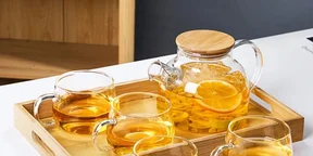 Borosilicate Glass Tea Pot