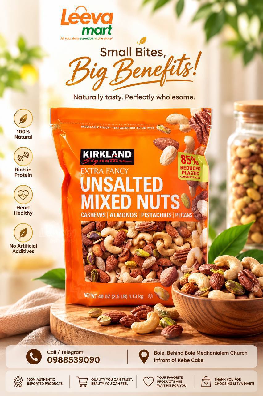 Unsalted Mixed Nuts