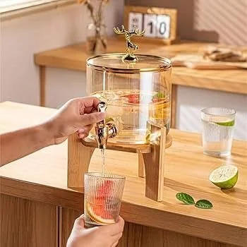 7  Piece Beverage &Dispenser Set