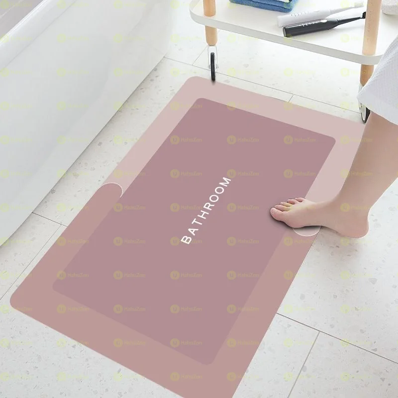 Modern Diatom Mud Bathroom Mat