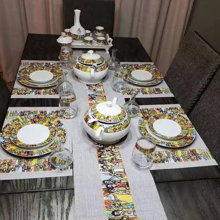 Traditional Habesha Dining Placemat Saba Tilet Mat