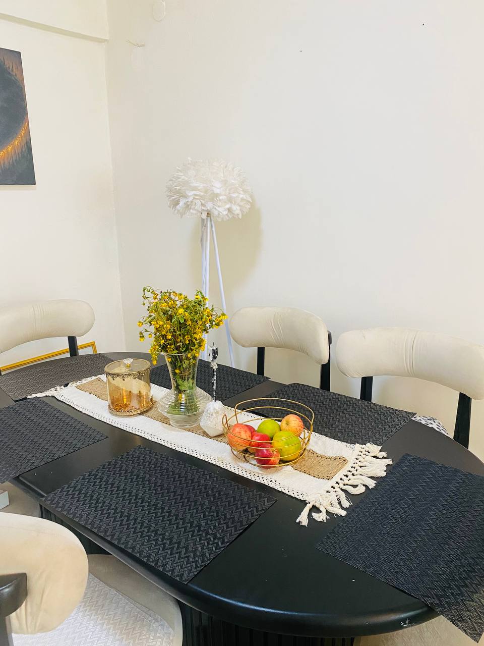 6 Piece Table Place Mat Set