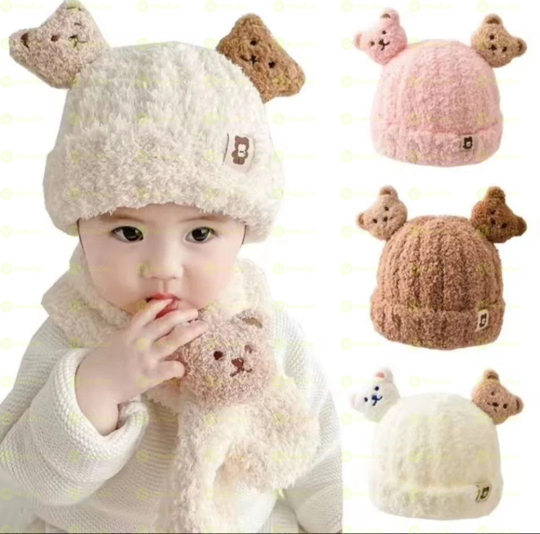 KIds Hat With Scarp