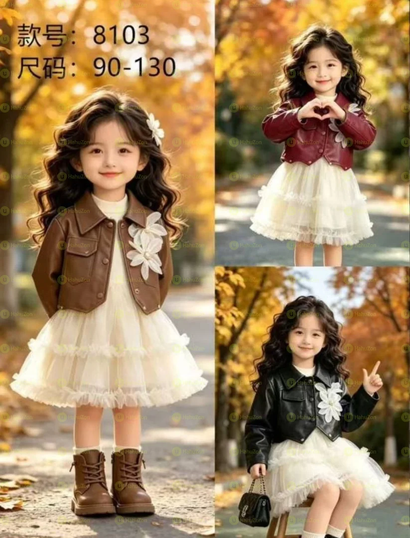2pcs Baby Girls Dress