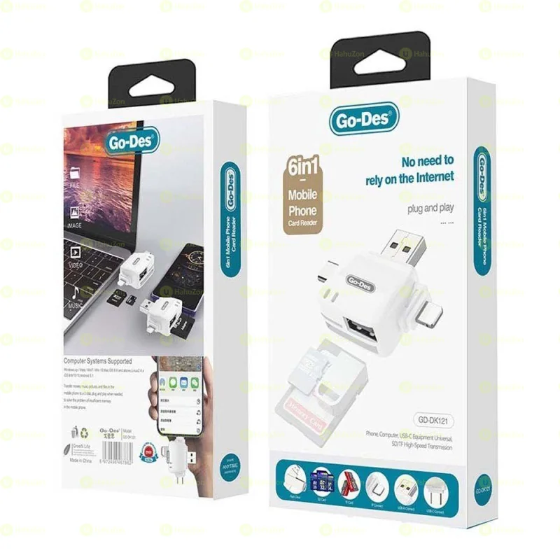 6-in-1 Card Reader