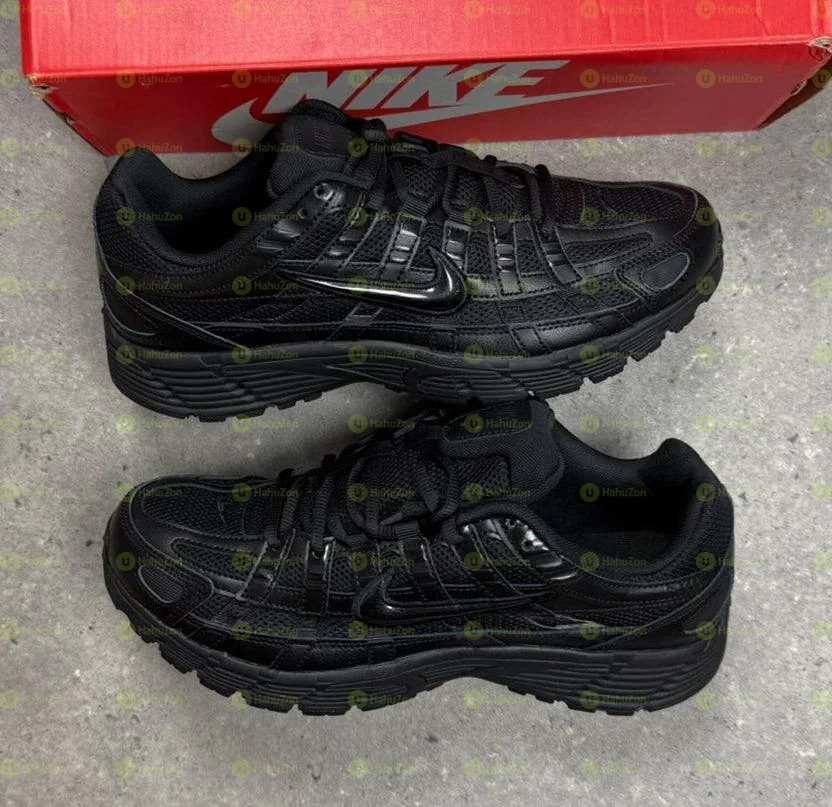 Nike P-6000 Triple Black Low Men's Shoes