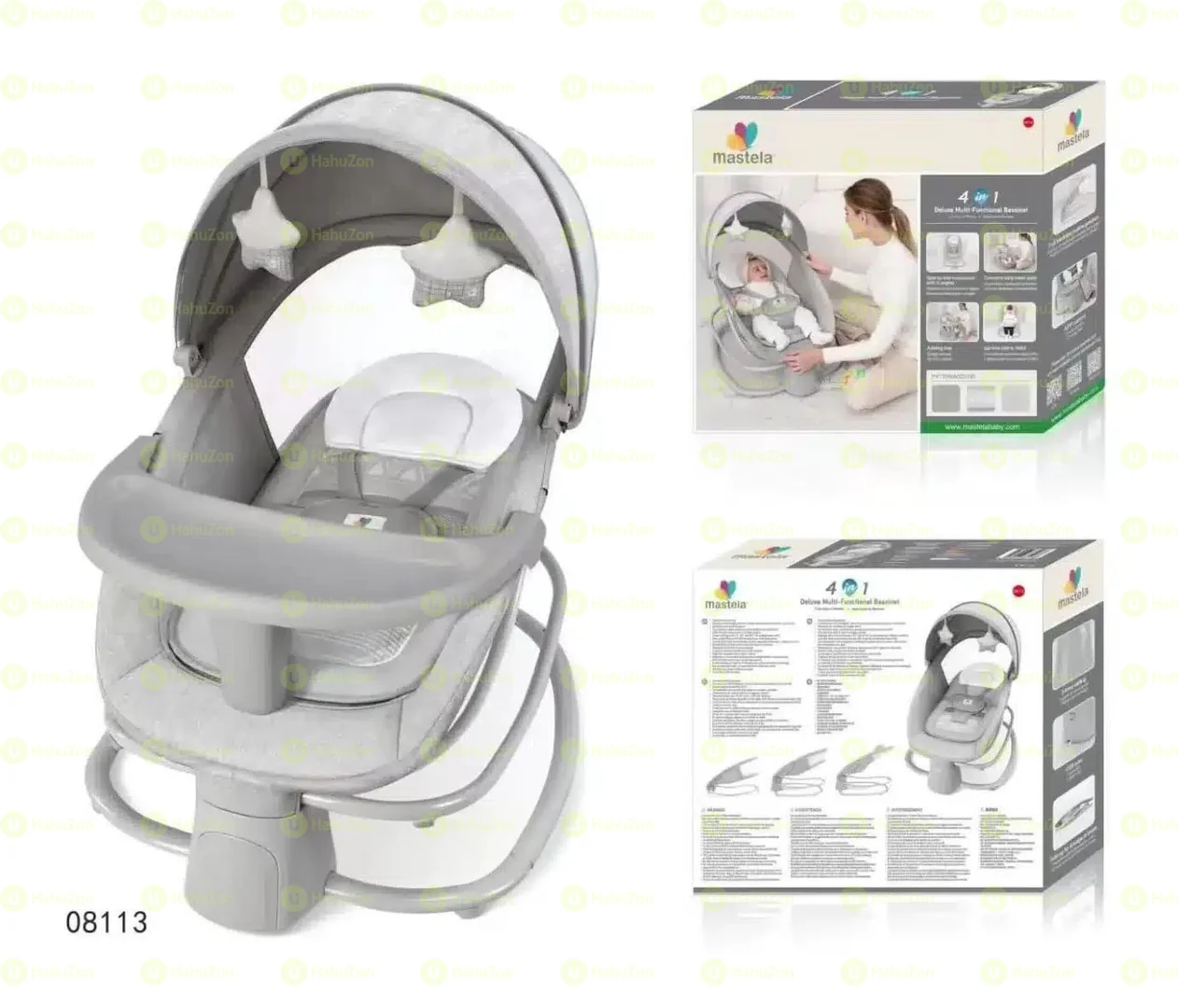 Mastela Deluxe Multi-Functional Bassinet