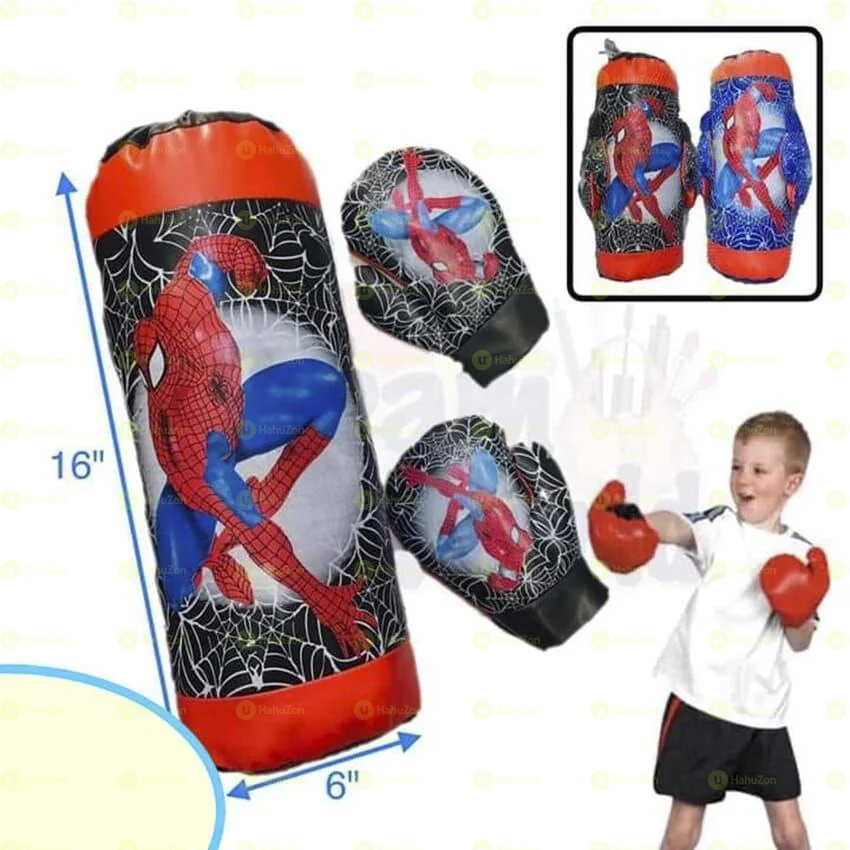 Kids Boxing Glove With Punching Bag