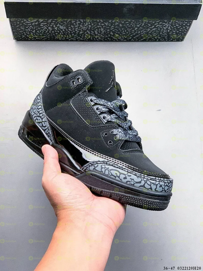 Jordan 3 Black Cat OG Men's Shoes