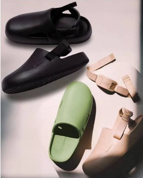 Nike Calm Mule Black Slide Shoes