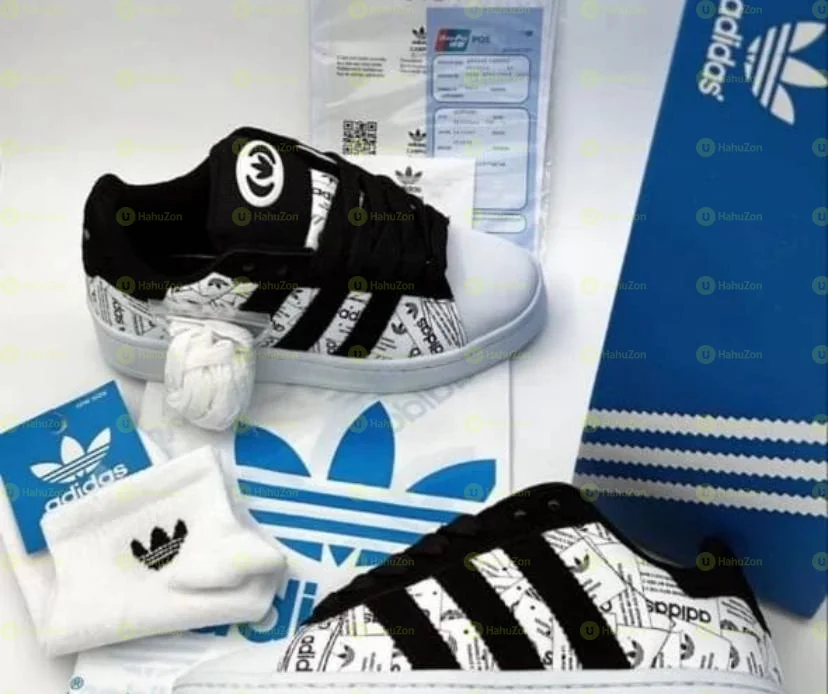 Adidas Campus Magazine Logo Print Shoes