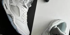 Air Jordan 5 Retro White Silver Reflective Shoes