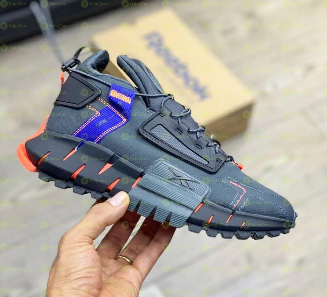 Reebok Zig Kinetica Edge Gray Shoes