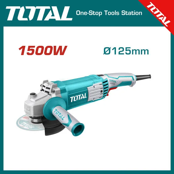 ቶታል (TOTAL) 1500W ኢንዳስትሪያል ማሽነሪያ (Angle Grinder)