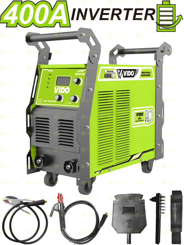 ቪዶ (VIDO) 400A ኢንዳስትሪያል ኢንቨርተር ብየዳ ማሽን (400A DC ARC Welder)