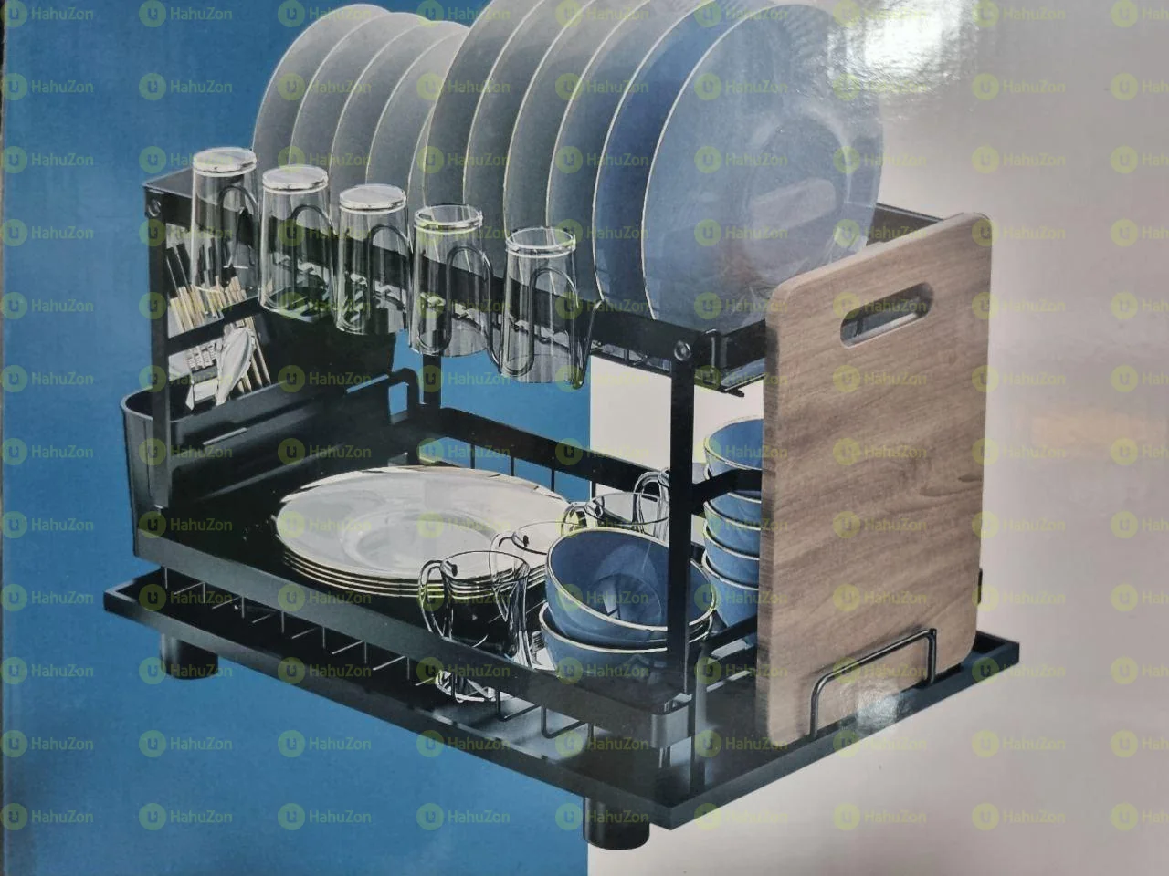 Three-Tier Dish Drainer