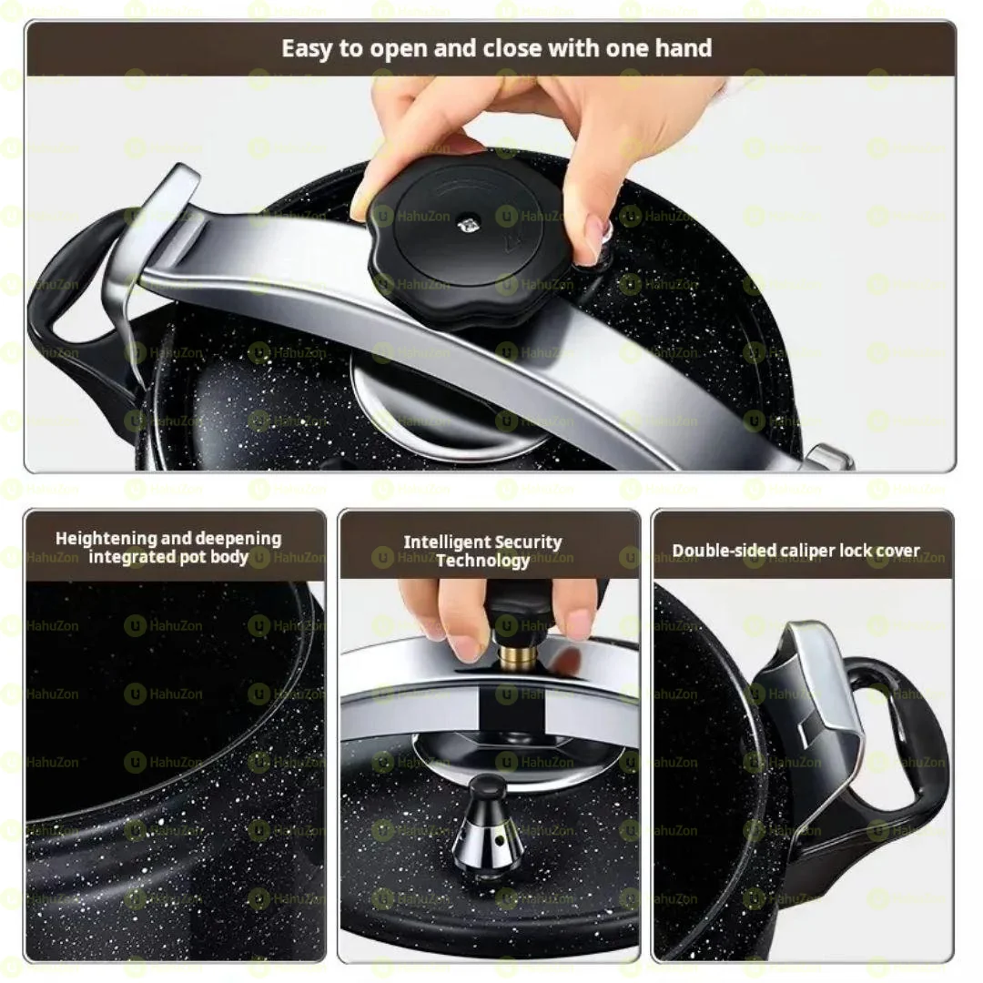 Marble Coating Pressure Cooker