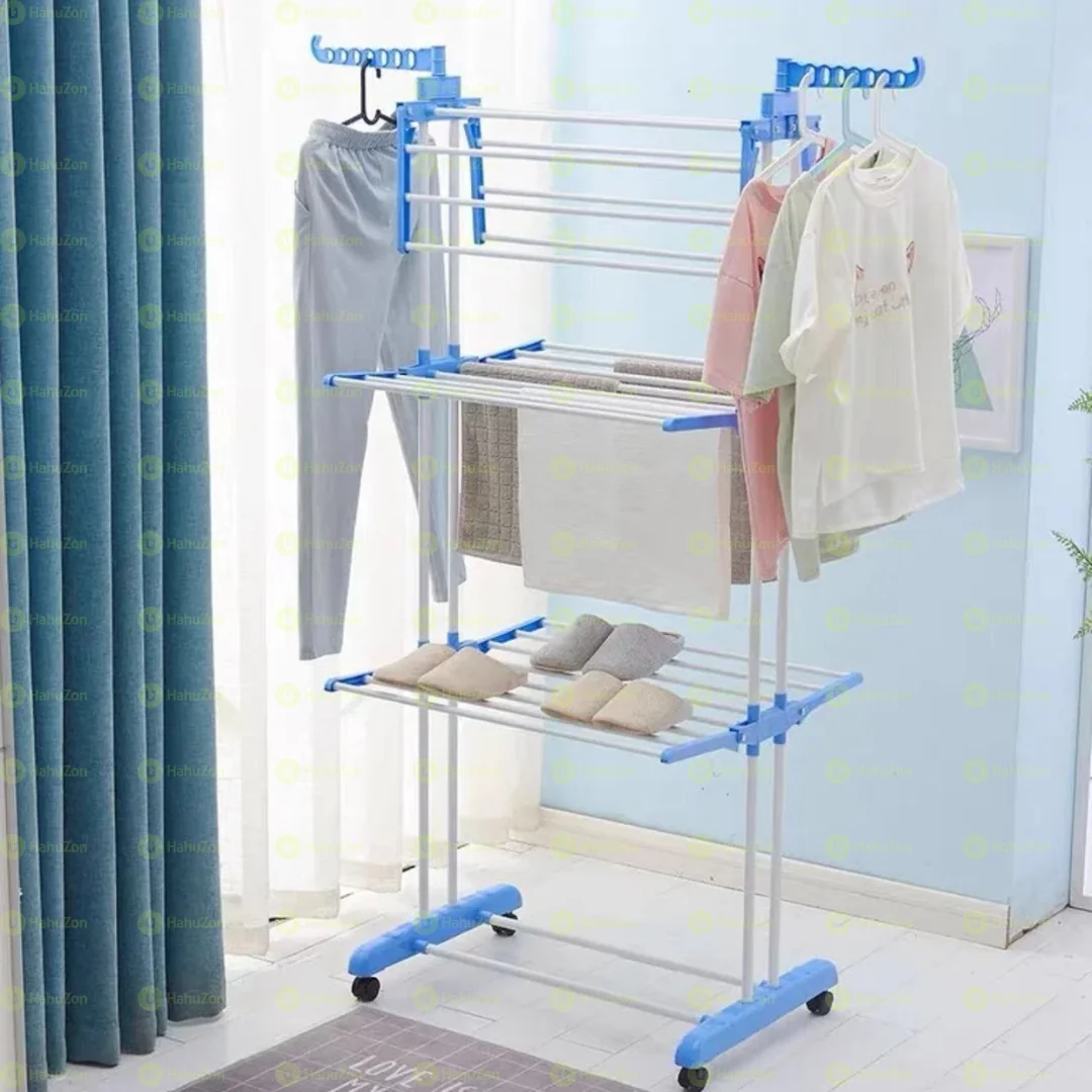 Three Layers Clothes Rack