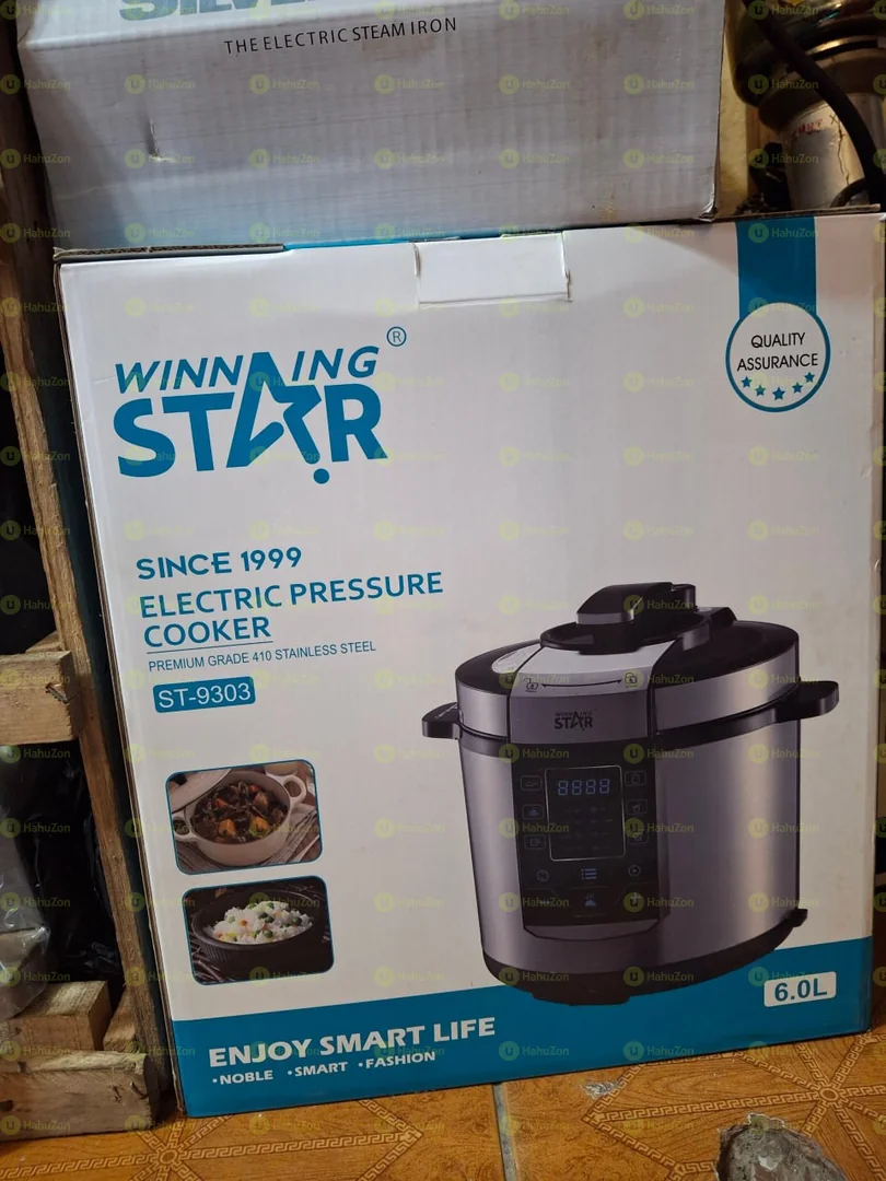 Winning Star 1000W 6L Multifunction Electric Pressure Cooker
