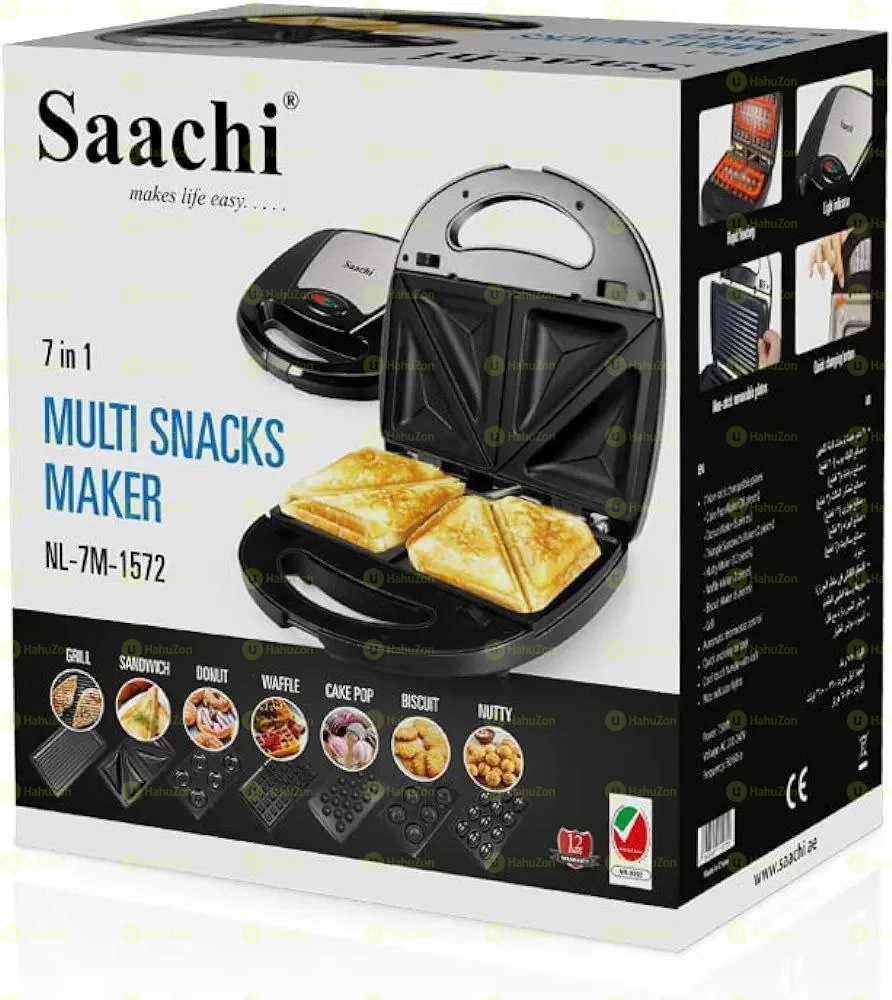 Saachi  7 in 1 Multi Snacks Maker Biscuit Maker