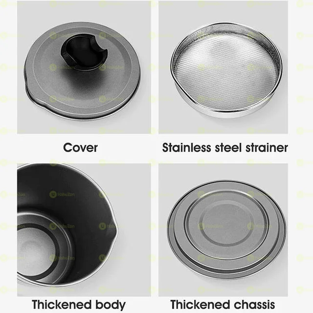 Stainless Steel Kitchen Oil Filter Cup