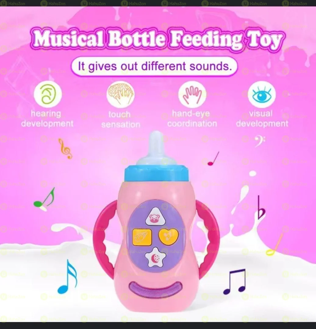 Musical Bottle Feeding Toy For Kids