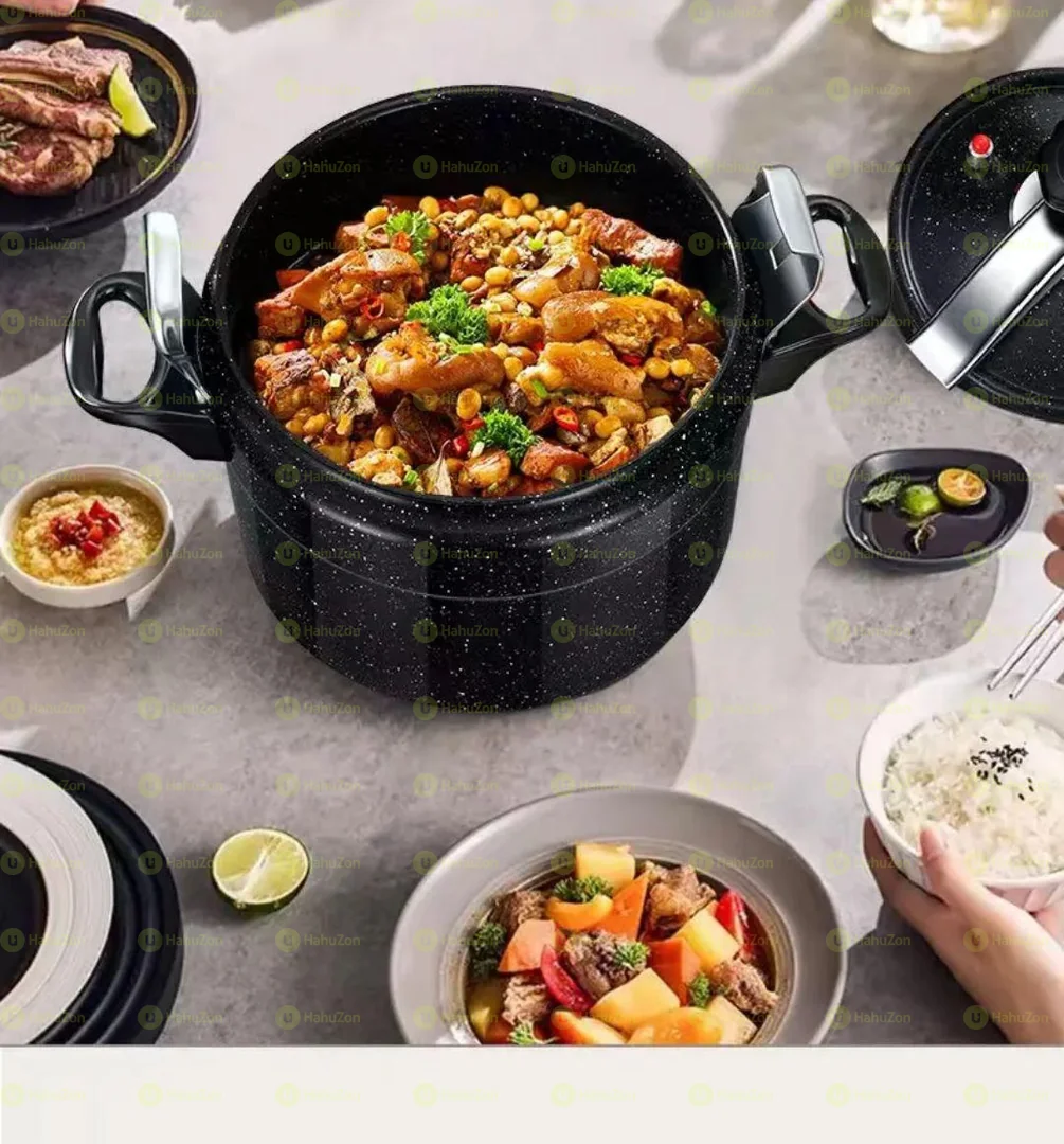 Marble Coating Pressure Cooker