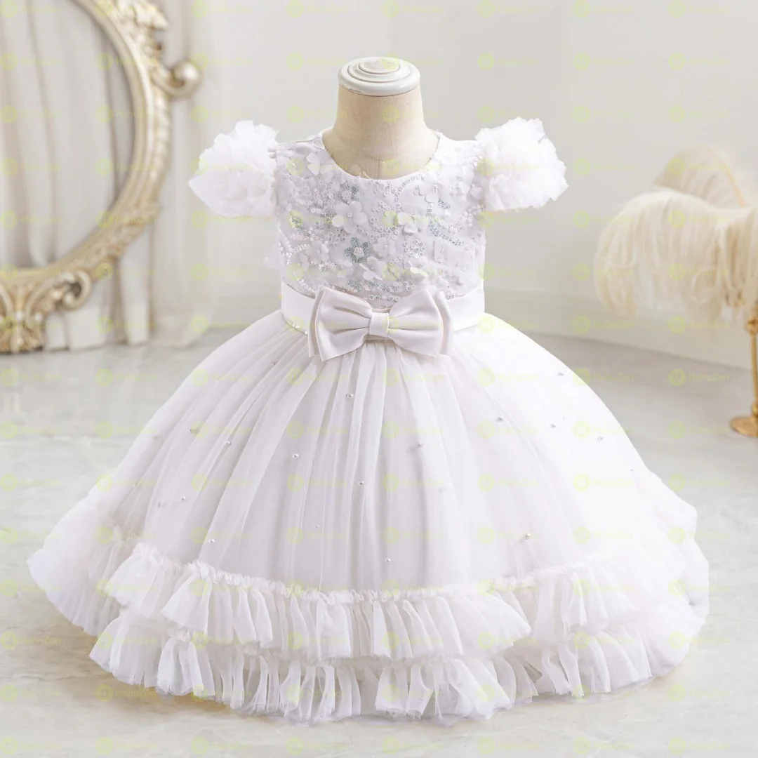 Princess Bow Decor Party Dress