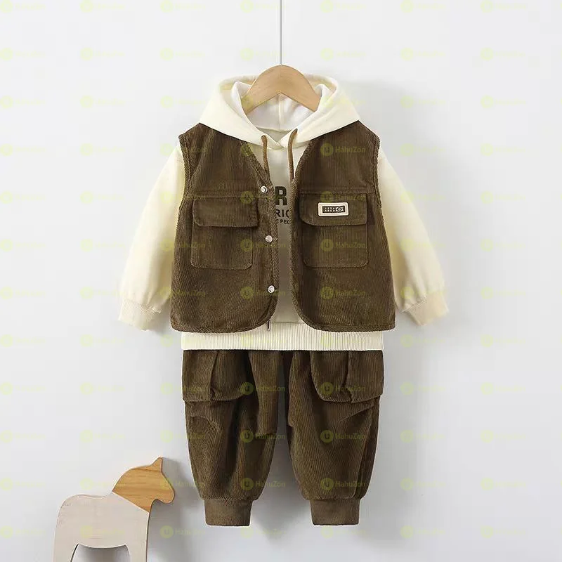 3 Pcs Kids Outfit