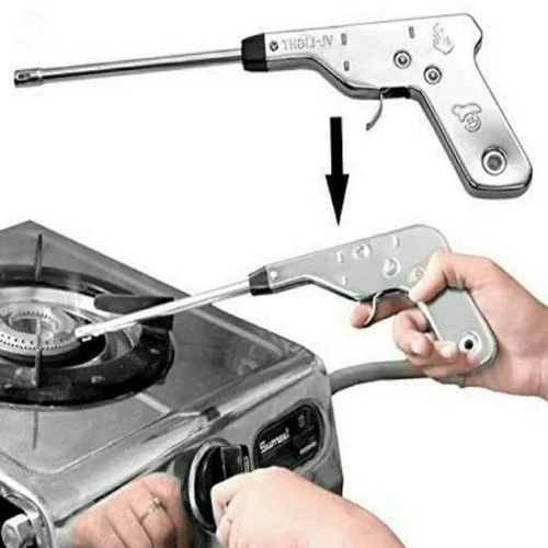 Electric Igniter Spark Gas Lighter for Kitchen Stove Steel