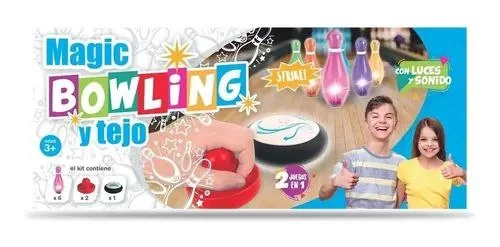 Children's Bowling Set With Lights And Music