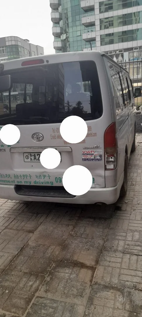 2007 Model-Toyota Hiace Abadula