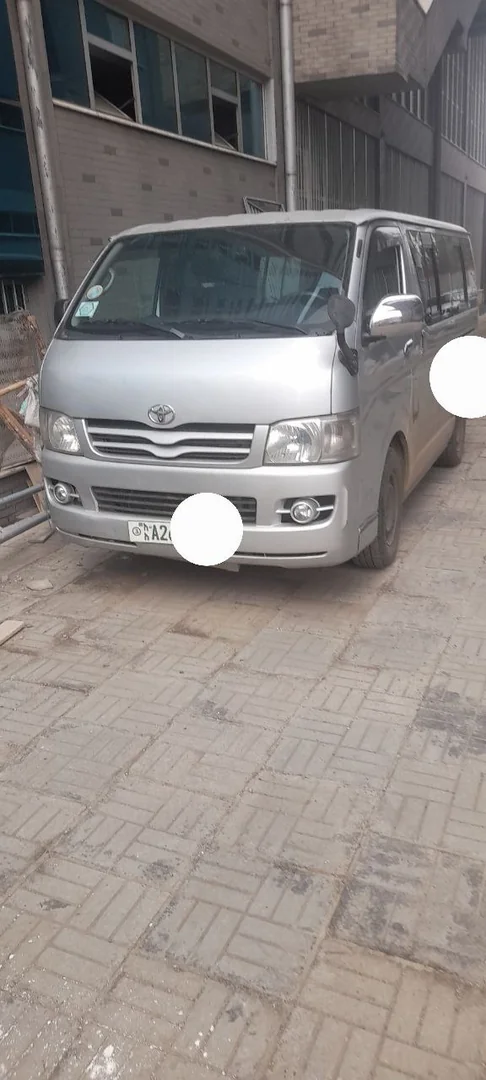 2007 Model-Toyota Hiace Abadula