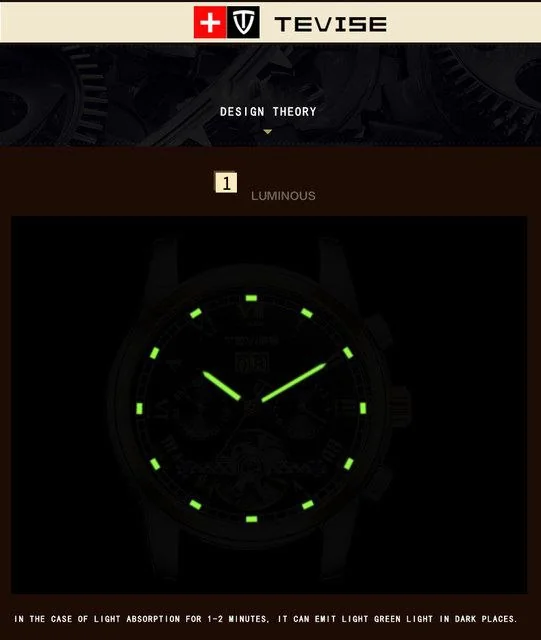 Tevise Automatic Men's Watches