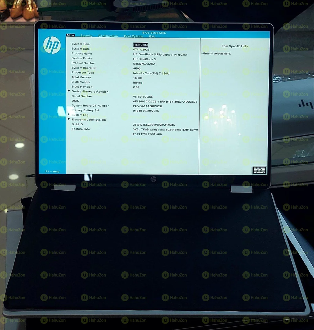 Hp OmniBook 5 Flip Core i7 Laptop