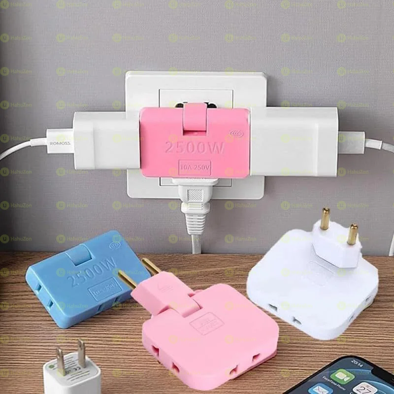 3 In1 Rotatable Outlet Extender