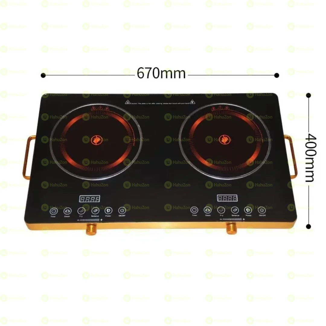 ባለ 2 ዲጅታል ስቶቭ