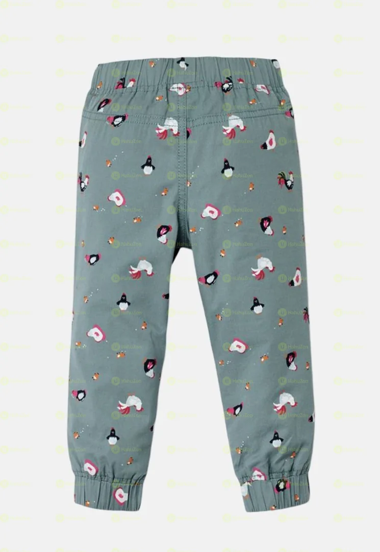 Kid Girls Floral Print Pants