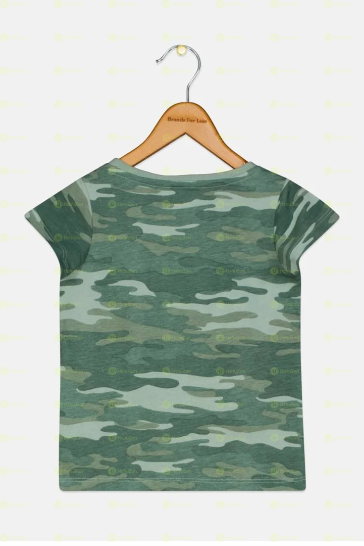 Toddler Girls Short Sleeve Shirt