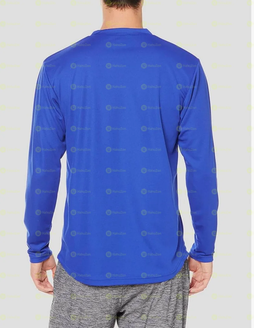 Young Boys Band Neck Long Sleeve Tshirt
