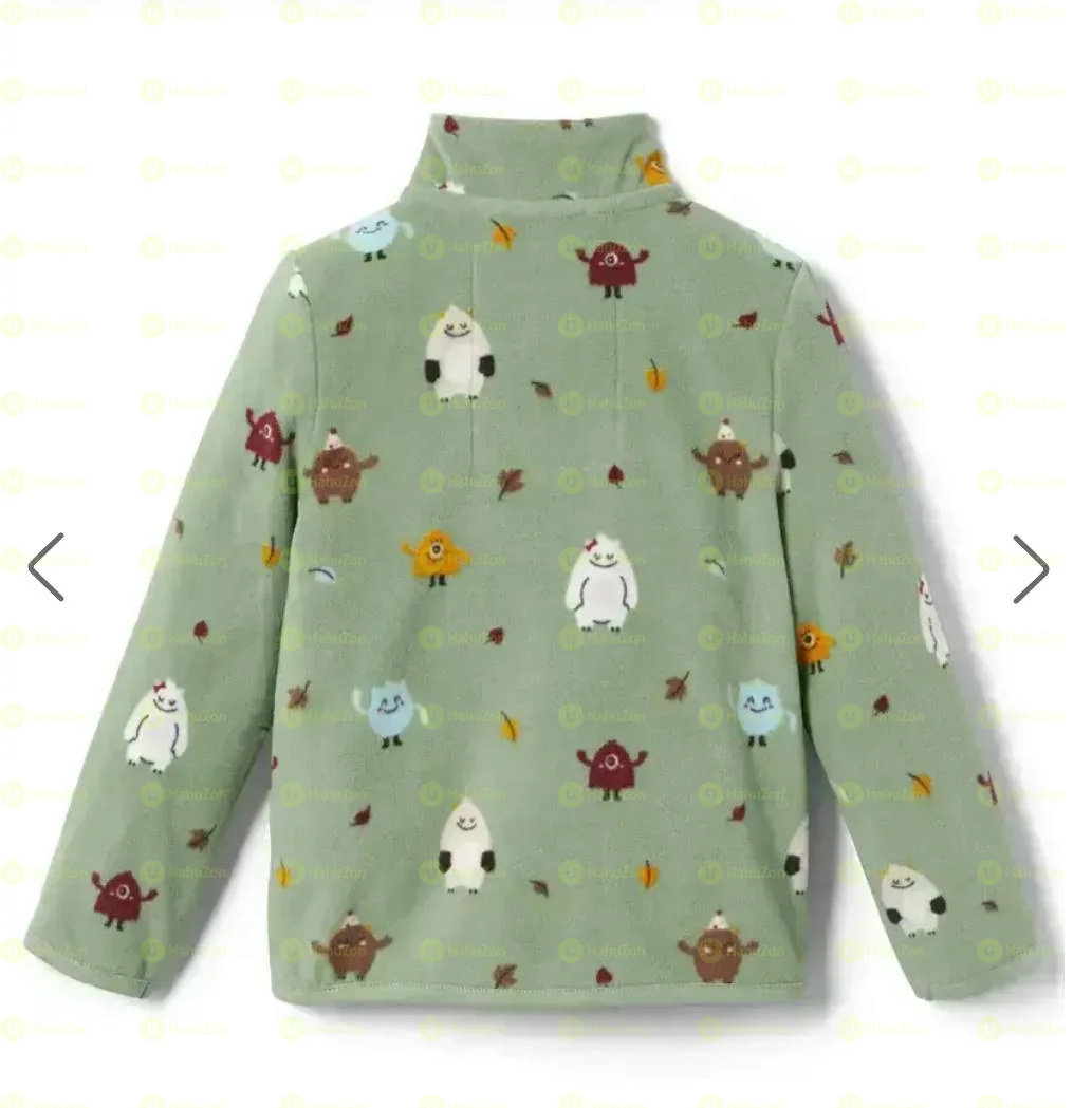 Kid Boys Knitted Fleece Jacket