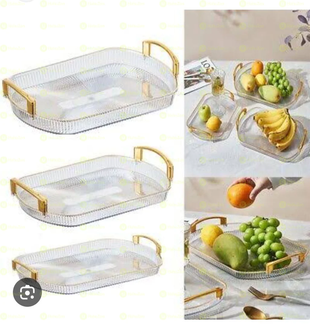 Exquisite Fruit Plate 3pcs