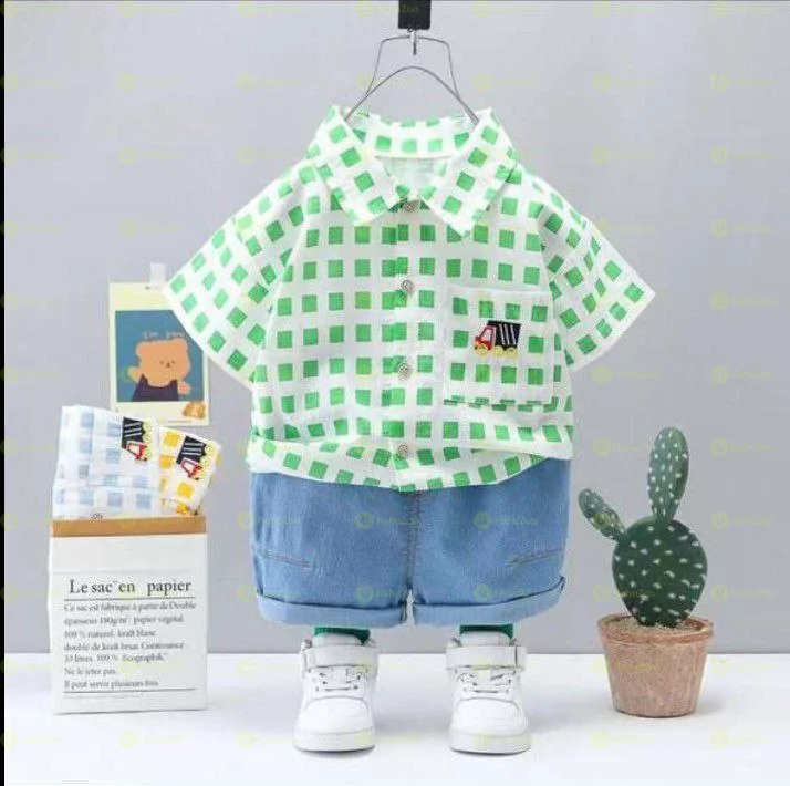 Baby Boys Shirt And Ahort