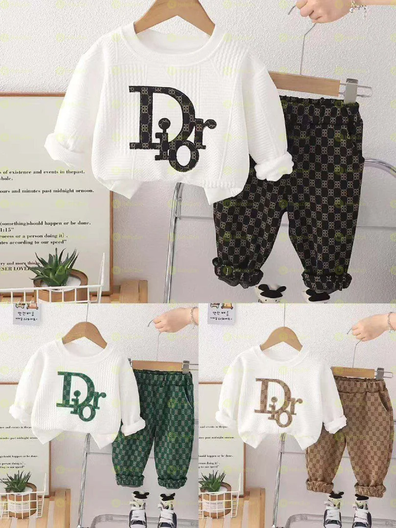 Babygirls Trousers & T-Shirt Set