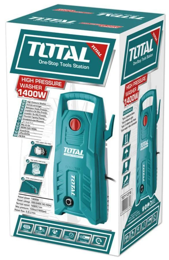 Total High Pressure Washer 1400W
