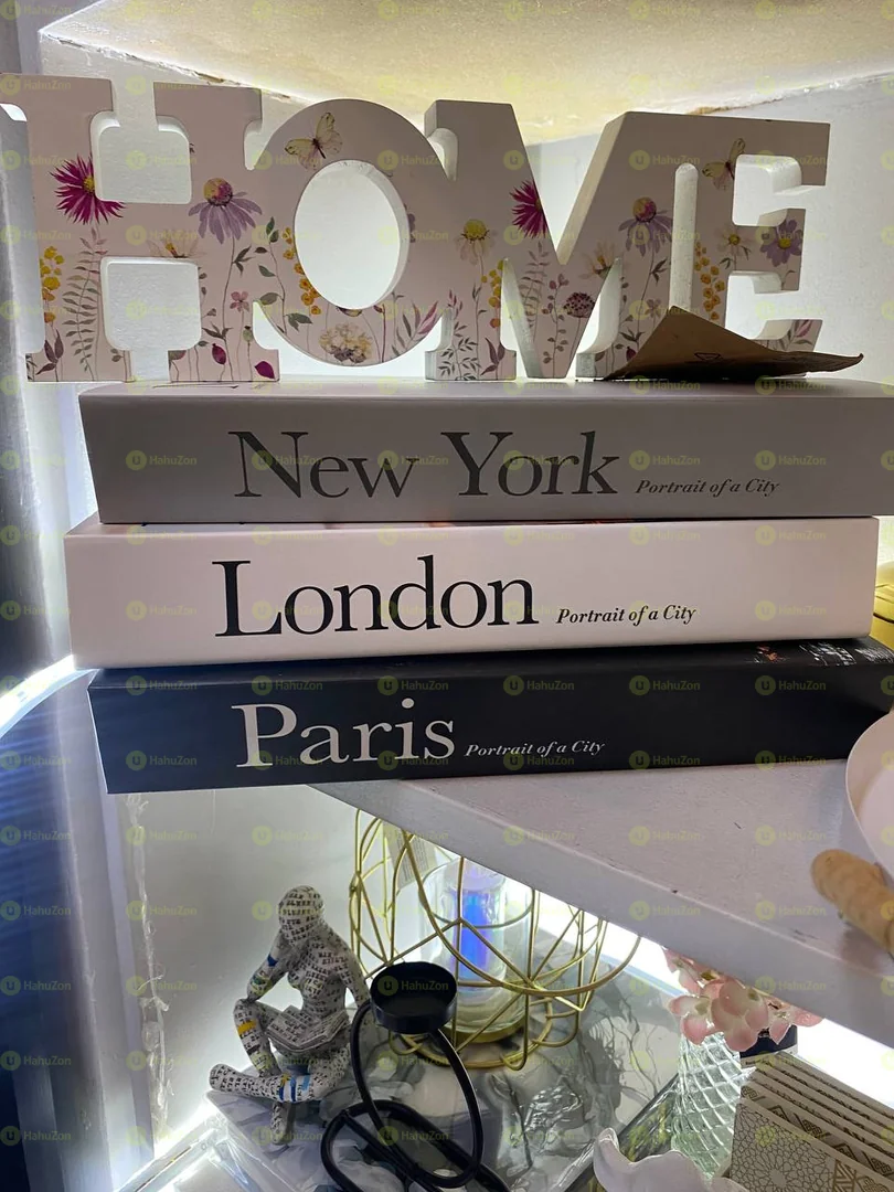 3 Piece Decoration Book