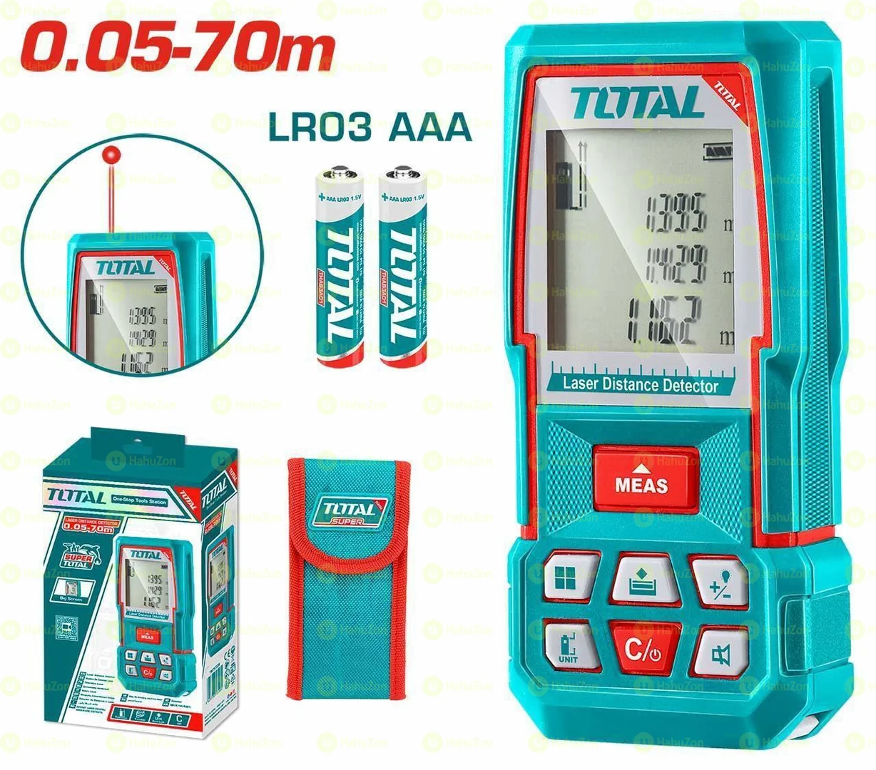 TOTAL  Laser Distance Detector 0.05-70M