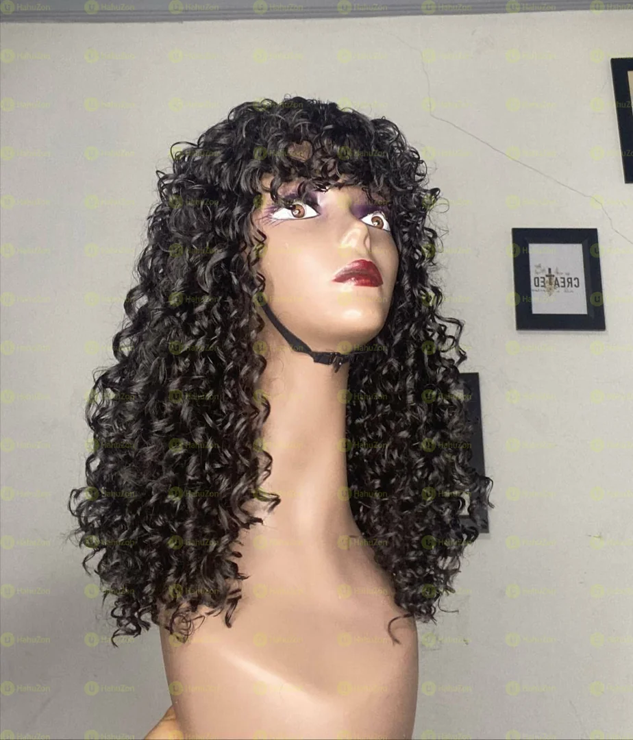 Africa Queen Clip Bang Wig