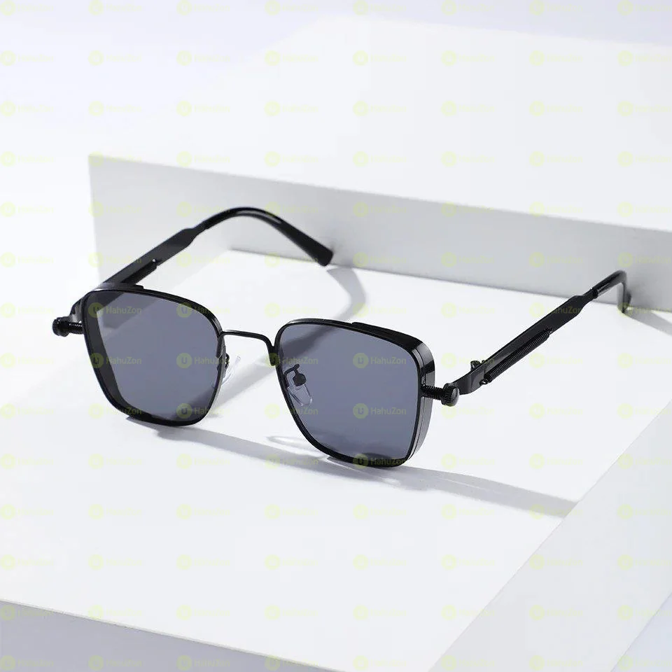New Vintage Metal Steampunk Sunglasses
