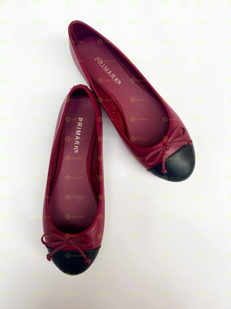 Primark Paneled Bow Ballerina Women's